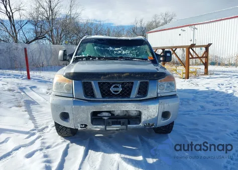 2012 Nissan Titan Pro-4X/S/Sl/Sv z USA, uszkodzony, nr VIN 1N6AA0EC1CN301028